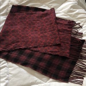 Coach wool scarf